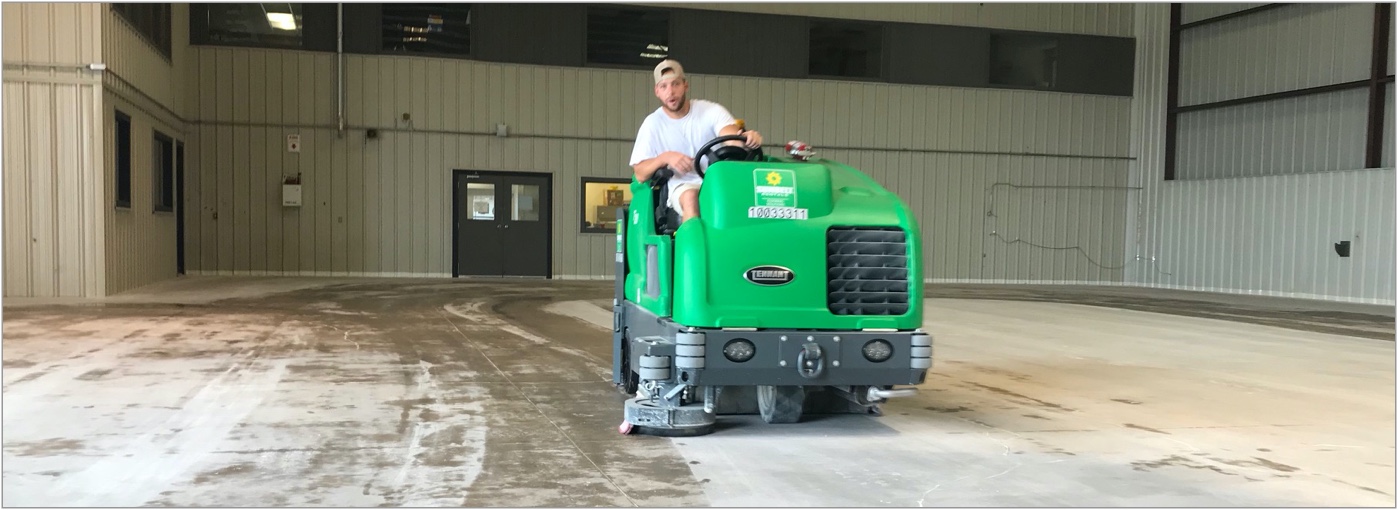 Aviation Hangar Coatings Prep Work