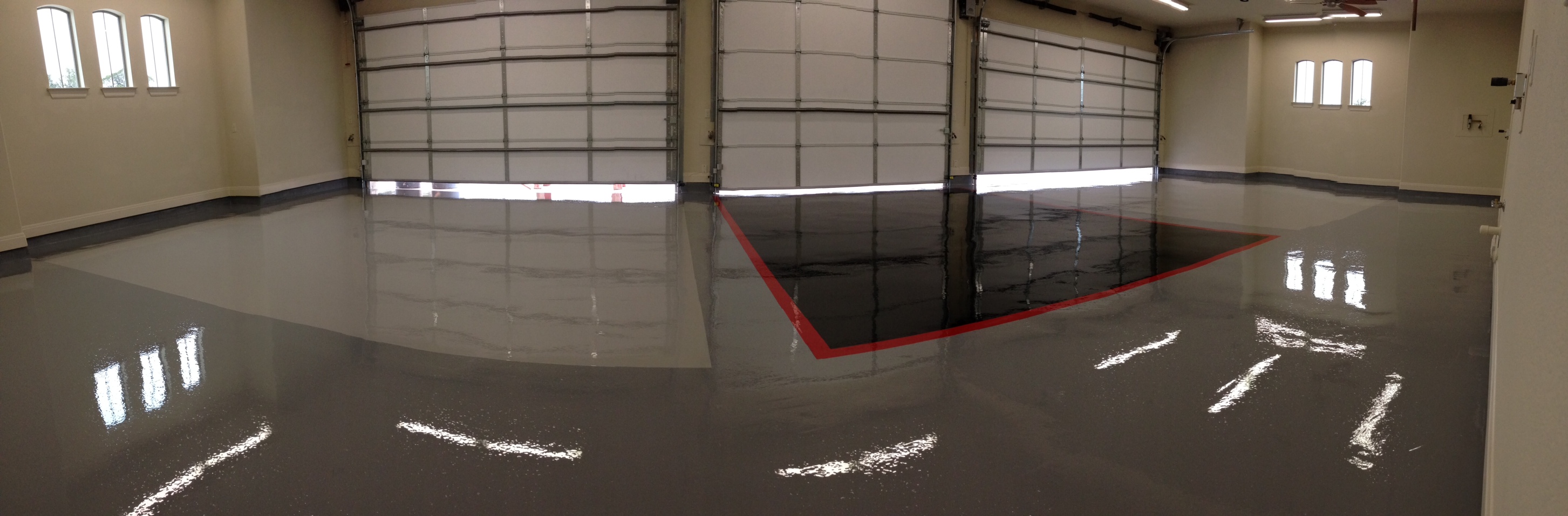 Residential Chipped Epoxy Flooring